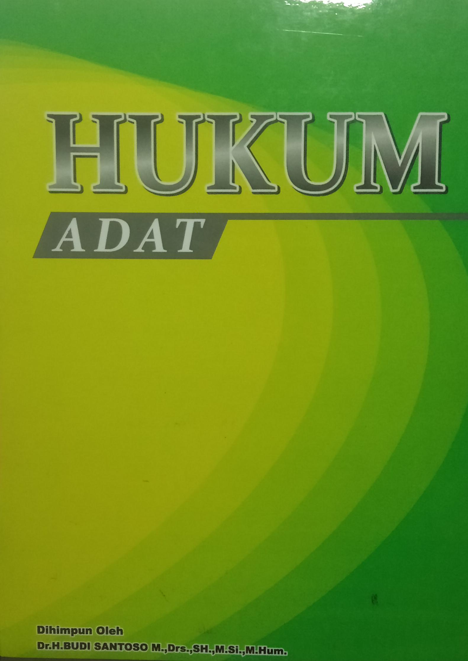 Hukum adat