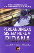 Perbandingan sistem hukum pidana