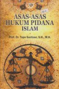 Asas-asas hukum pidana Islam