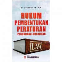 Hukum pembentukan peraturan perundang - undangan