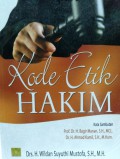 Kode etik hakim